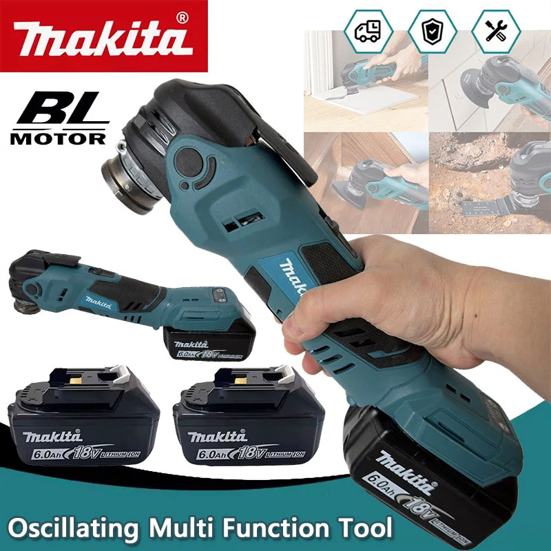 Power Tools Used - Makita Brushless Oscillating Multi Function Tool