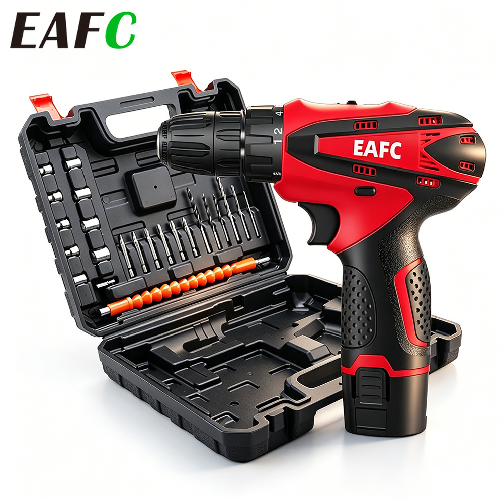 Power Tools Used - EAFC 2-Speed Electric Hand Drill Screwdriver