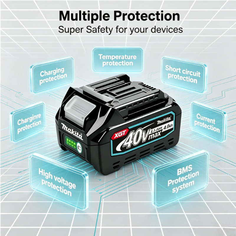 Makita Power Tools Xgt - Makita 40V XGT Rechargeable Battery 4.0Ah