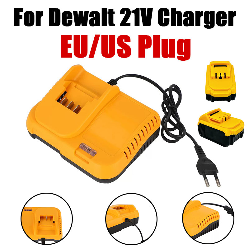 Power Tools Used - US EU Plug For Dewalt 21V