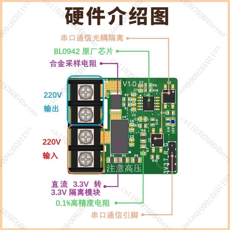 220V AC Voltage Current Power  - Zero Power Tools avis et prix