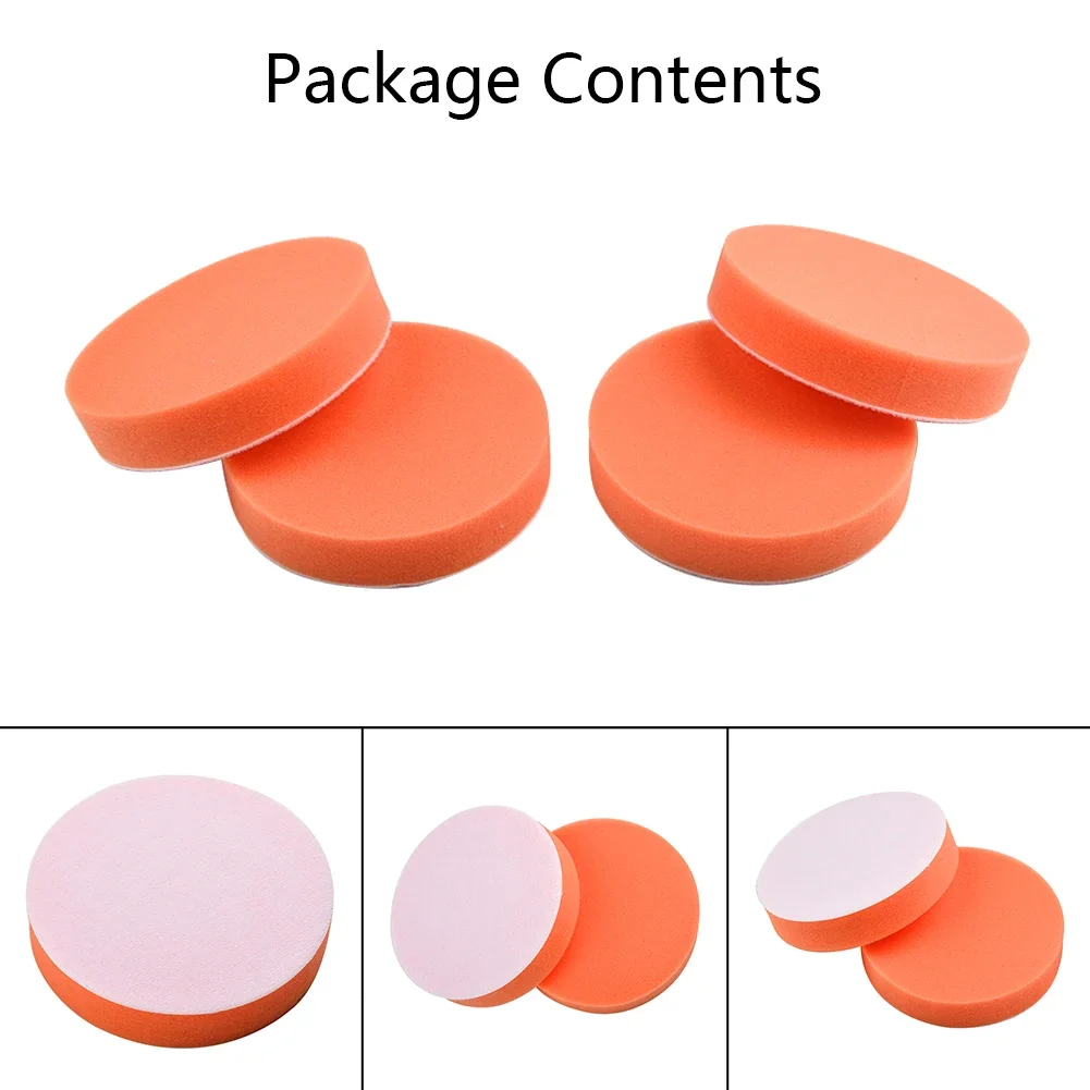 4Pcs 125mm Car Polishing Spong - Power Tools Orange avis et prix