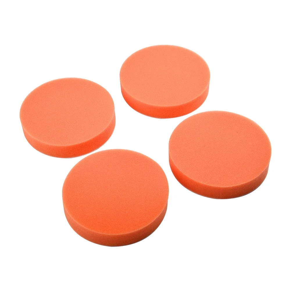 4Pcs 125mm Car Polishing Spong - Power Tools Orange avis et prix