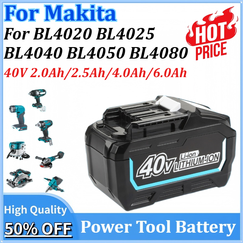 40V 2.0Ah 2.5Ah 4.0Ah 6.0Ah Po - Makita Power Tools Xgt avis et prix