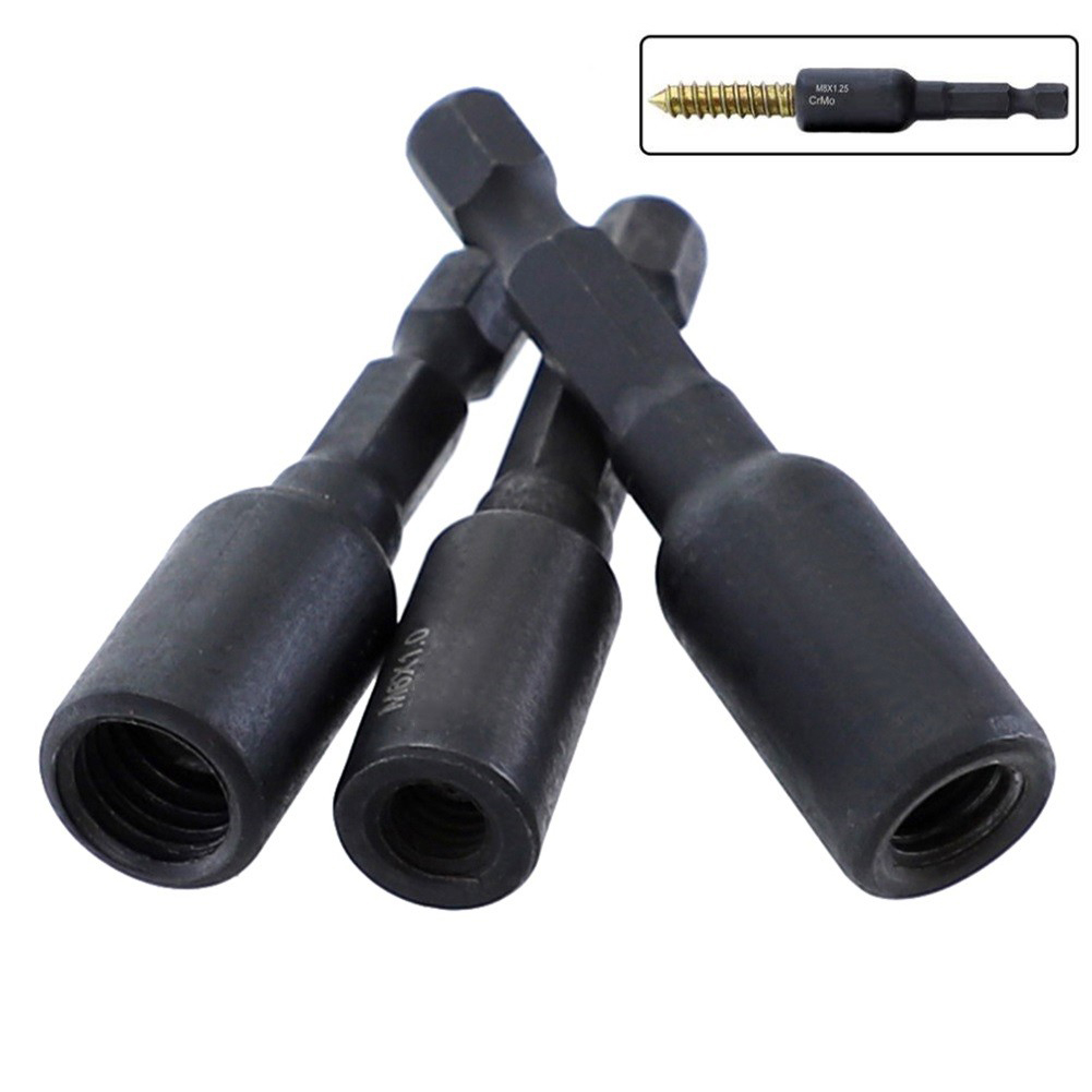 3Pcs Socket Adapter M6/M8/M10  - Power Tools Online avis et prix
