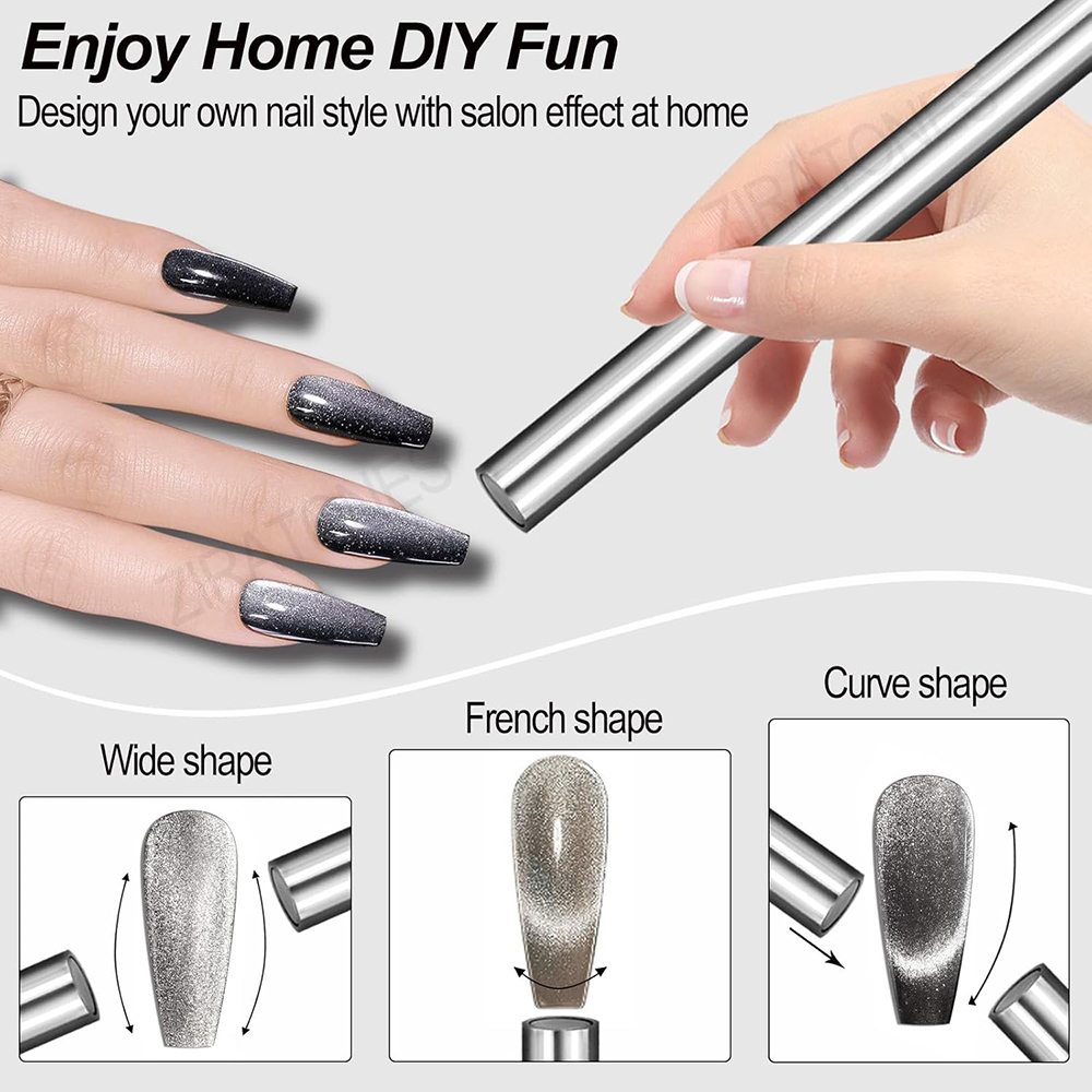 Cat's Eye Glass Bead Nail Art  - Power Tools Used avis et prix