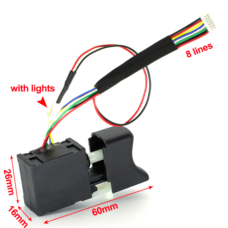 1Pcs Electric Drill Switch Adj - Power Tools Online avis et prix