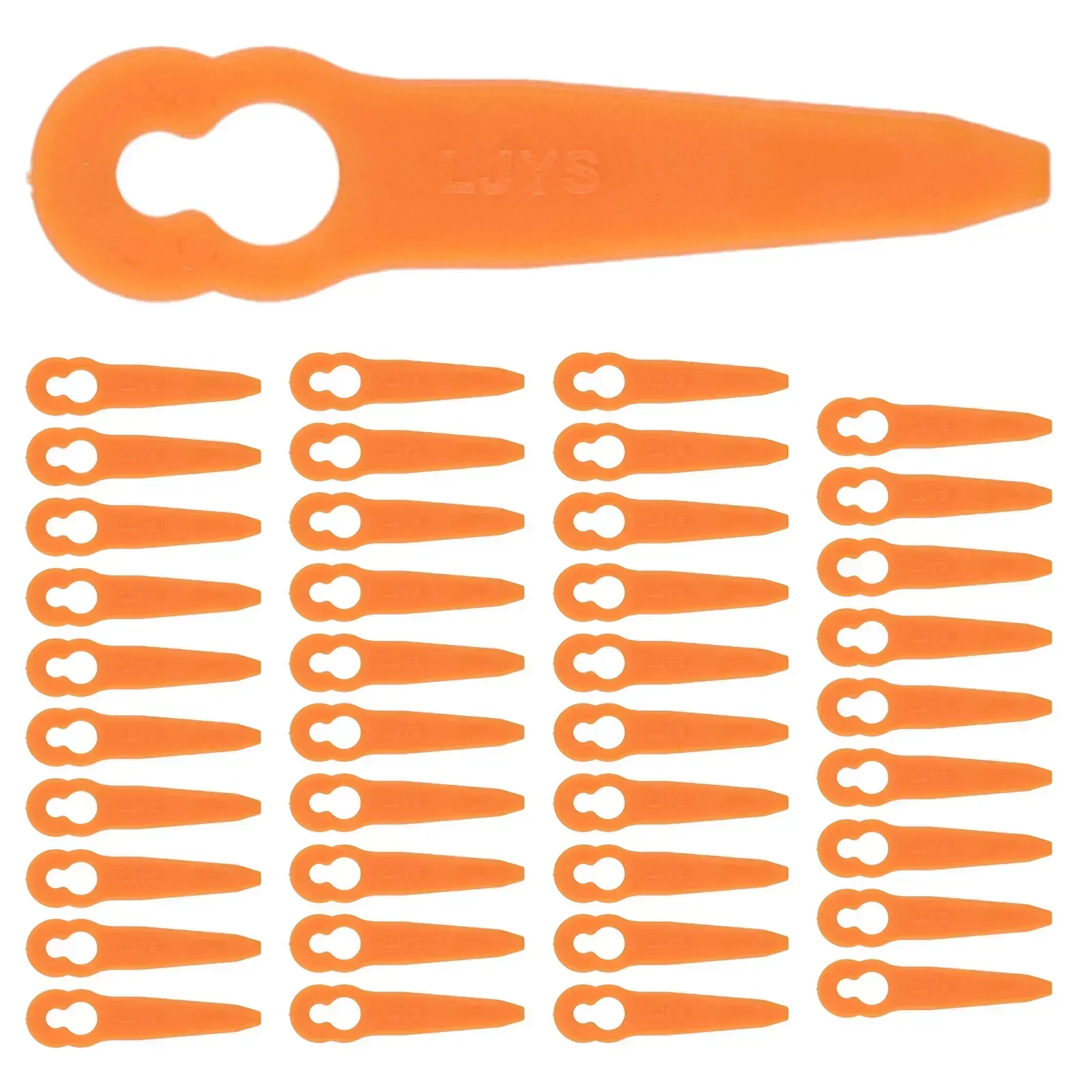 40pcs Plastic Blades Lawn Mowe - Power Tools Orange avis et prix