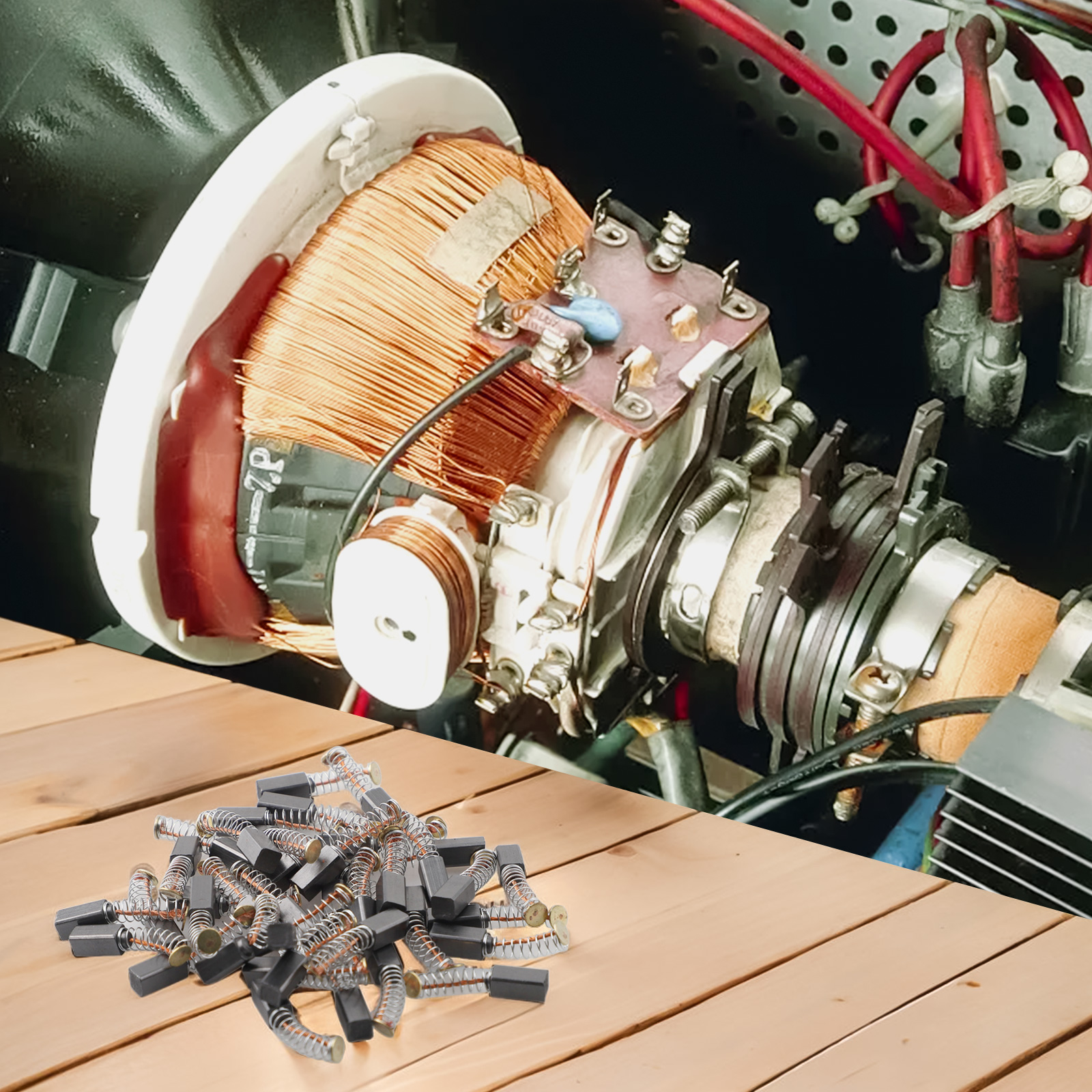 40Pcs Carbon Brushes Power Too - Power X Tools And Machinery avis et prix