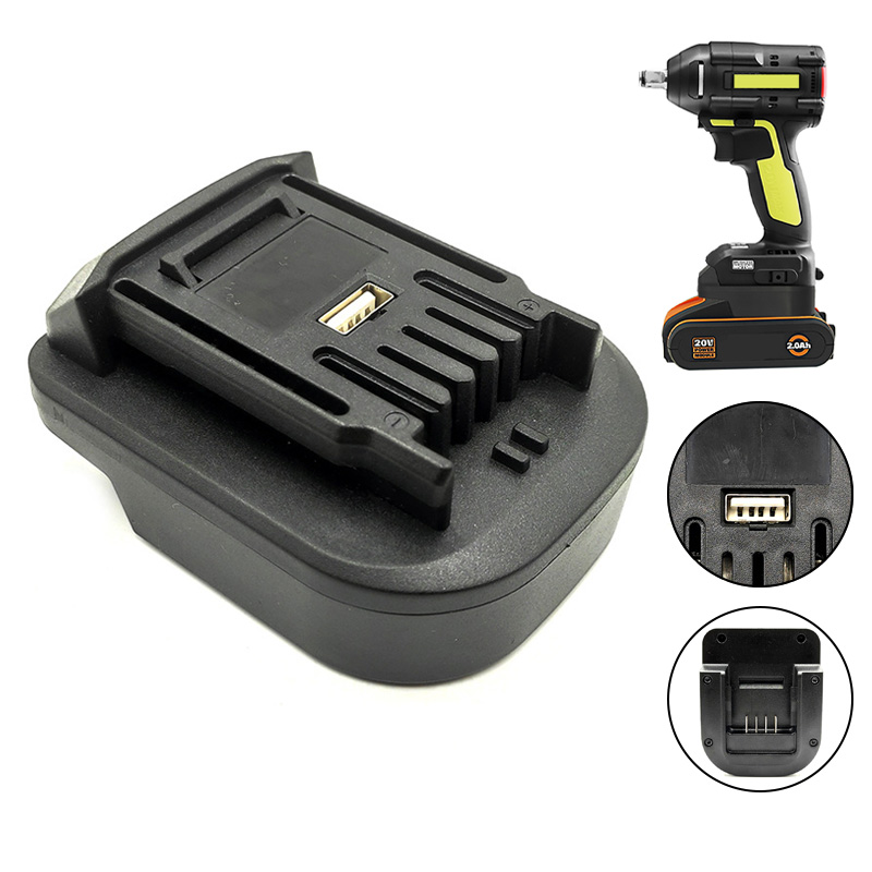 Battery Adapter Converter for  - Power Tools Orange avis et prix