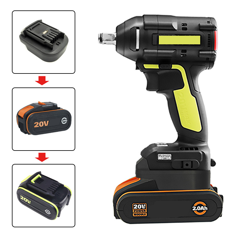 Battery Adapter Converter for  - Power Tools Orange avis et prix