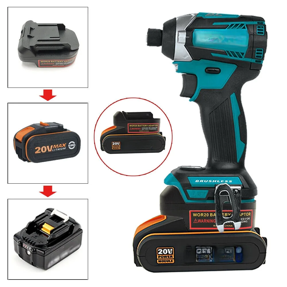 Converter Battery Adapter For  - Power Tools Orange avis et prix