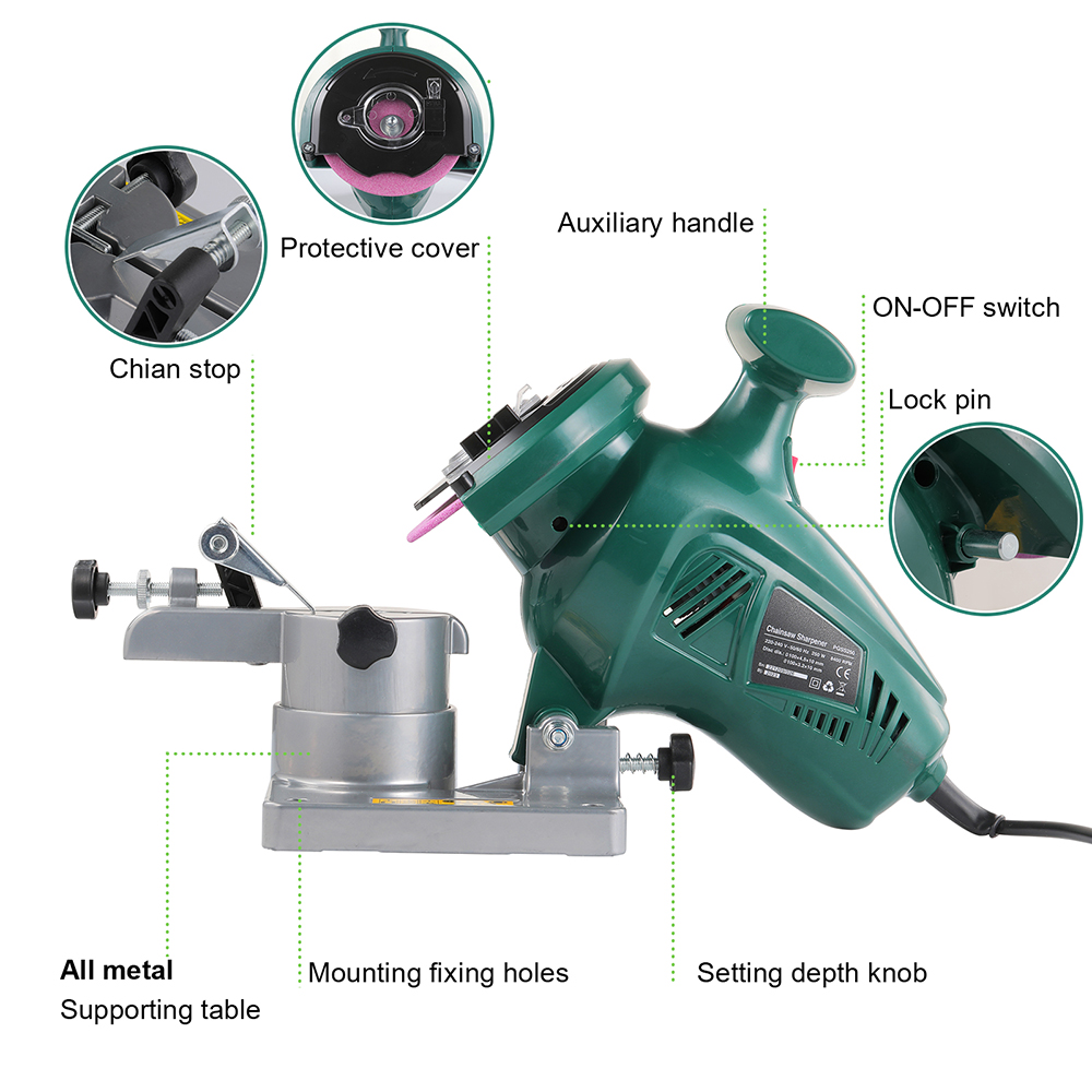 POSENPRO 250W ChainSaw Sharpen - Power Tools Used avis et prix