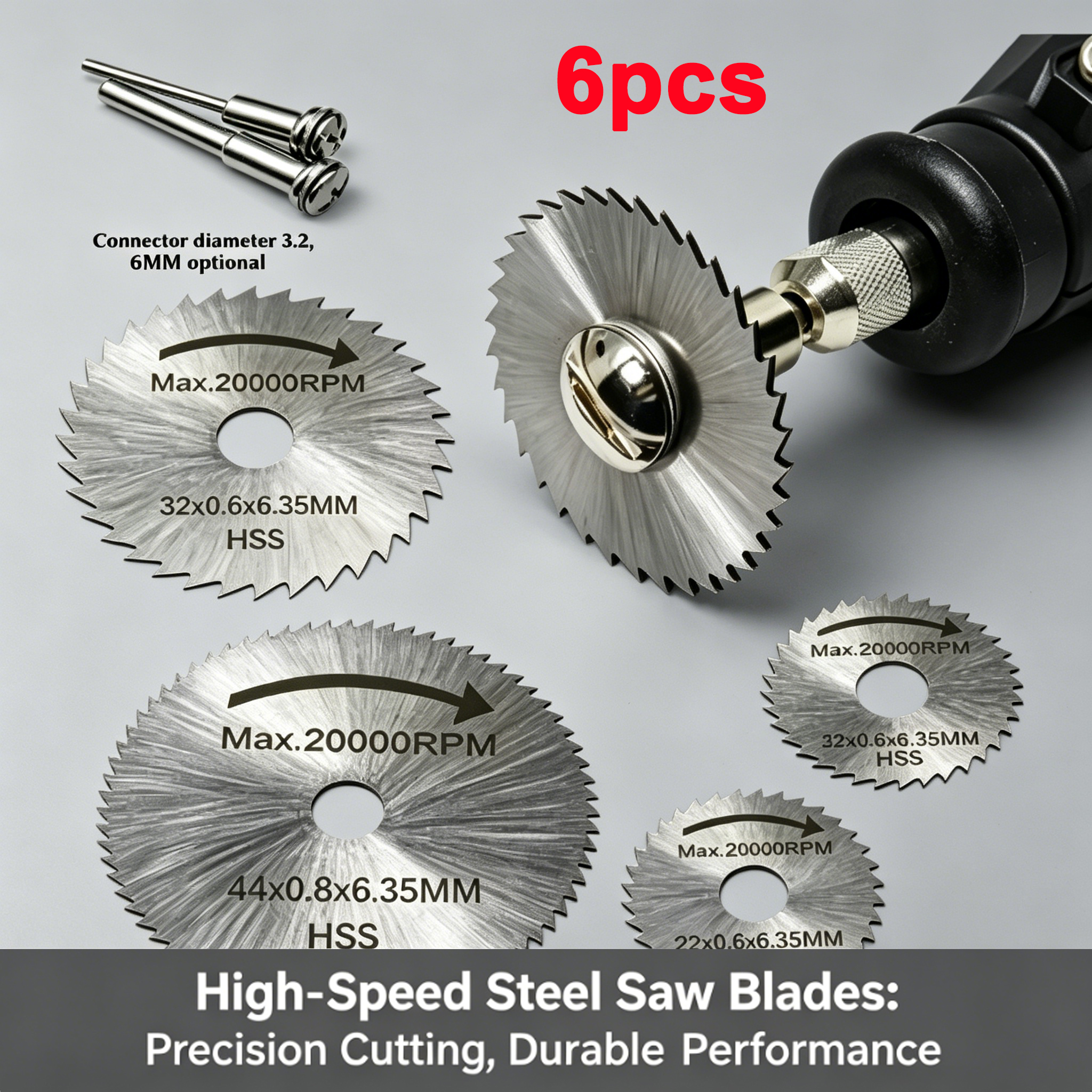 High Speed Steel Saw Disc 6Pcs - Power Tools Parts avis et prix