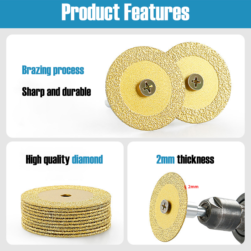40mm Braze Diamond Saw Blade M - Power Tools Safety avis et prix