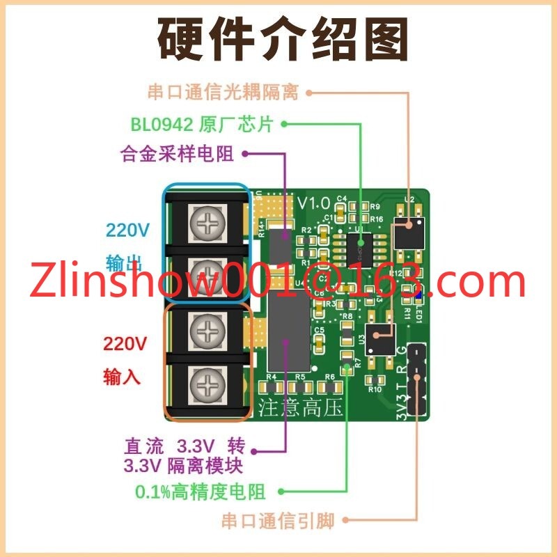 220V AC Voltage Current Power  - Zero Power Tools avis et prix