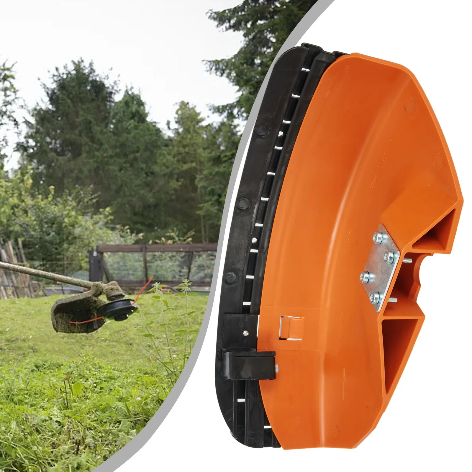 Practical Garden Trimmer Guard - Power Tools Orange avis et prix