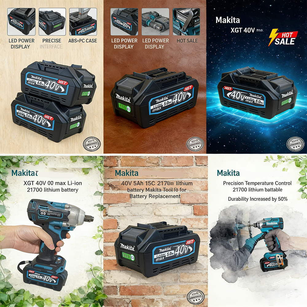 Original Makita 40V 5.0Ah 2170 - Makita Power Tools Xgt avis et prix