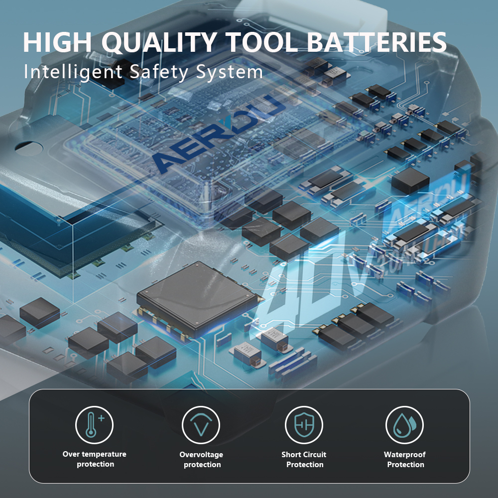 AERDU 40V 3000mAh for Makita 4 - Makita Power Tools Xgt avis et prix
