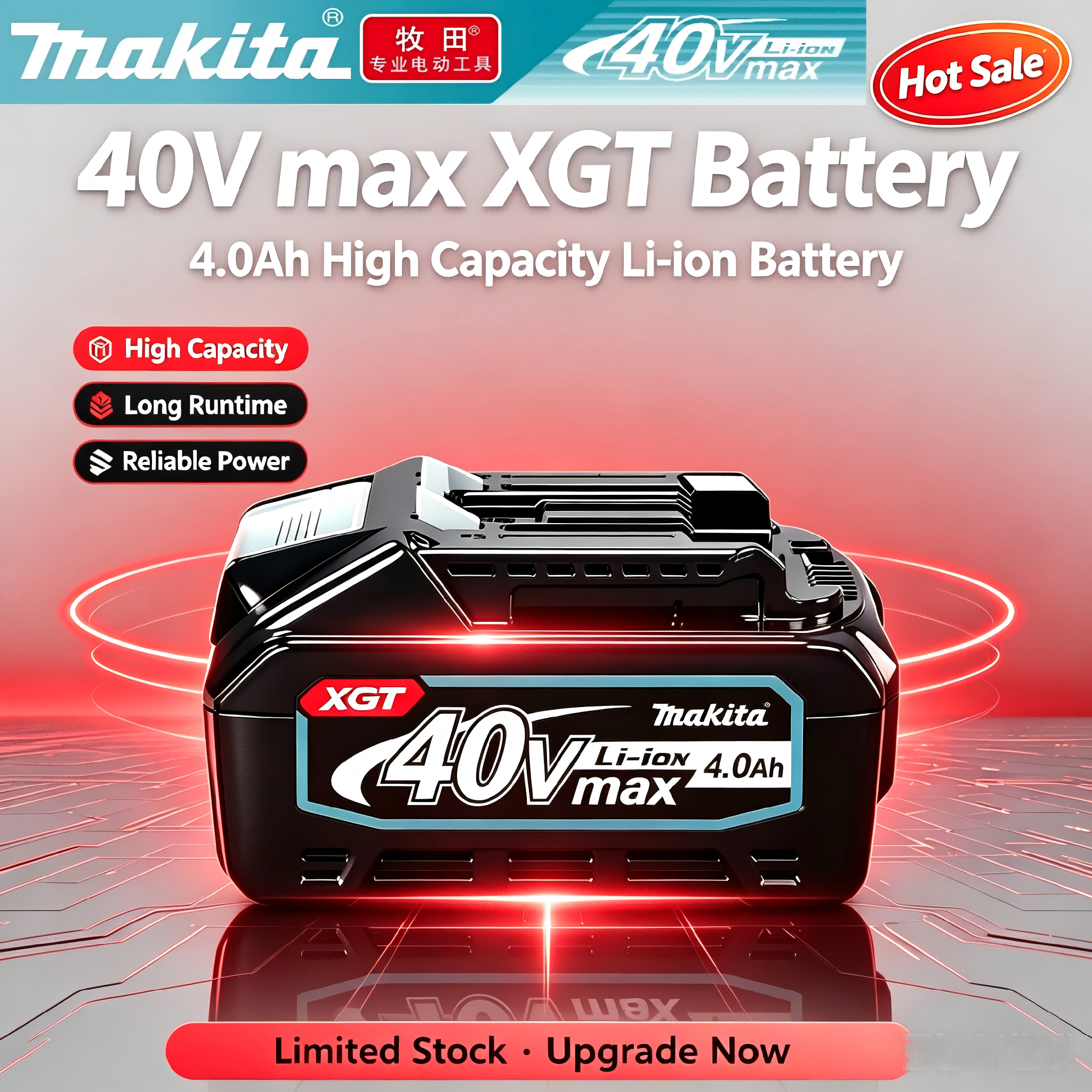 Makita BL4040 40V 4.0Ah XGT &  - Makita Power Tools Xgt avis et prix